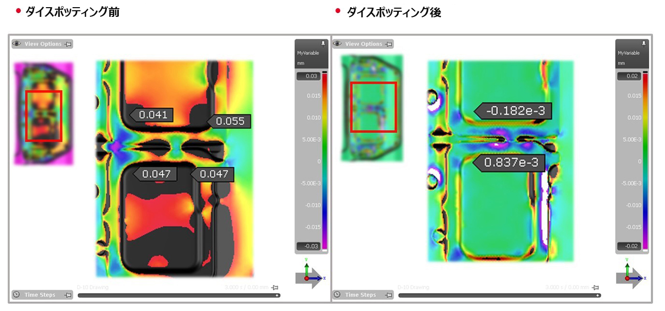 AutoForm Forming R10で搭載された機能を活用したイエン社の工数削減事例: 「ダイスポッティング」 - JapanForming